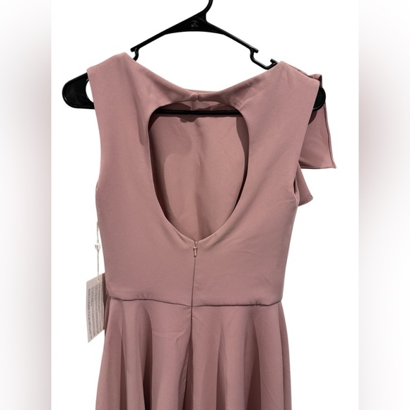 NWT TS Couture Dusty Pink A Line Party Dress - Picture 4 of 7